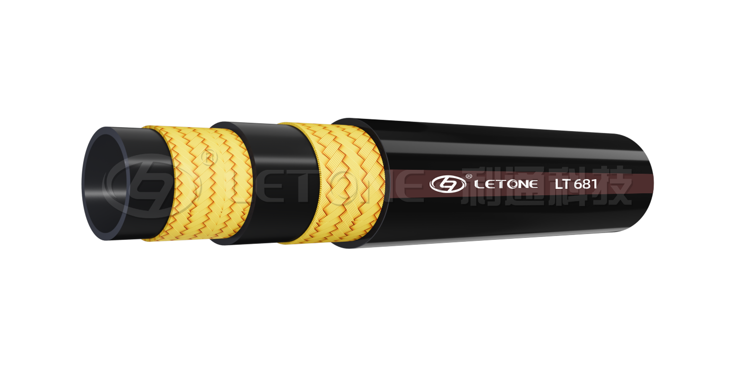 SAE 100RAT/EN853 SN 钢丝编织橡胶软管